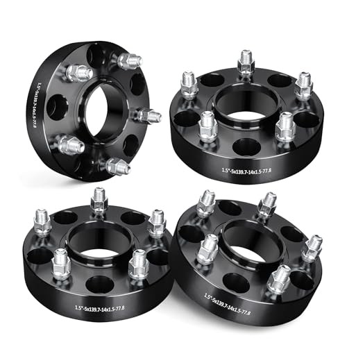 5x5.5 Wheel Spacers Compatible with Ram 1500 2012-2018, 5x139.7 mm 1.5 inch