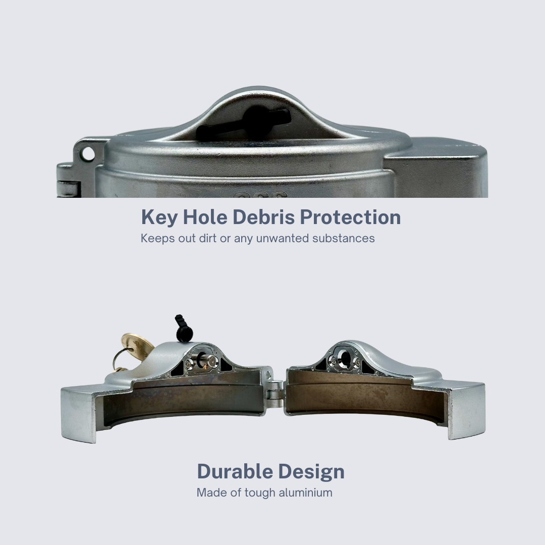 CapLok - Peterbilt Locking Fuel Cap Cover