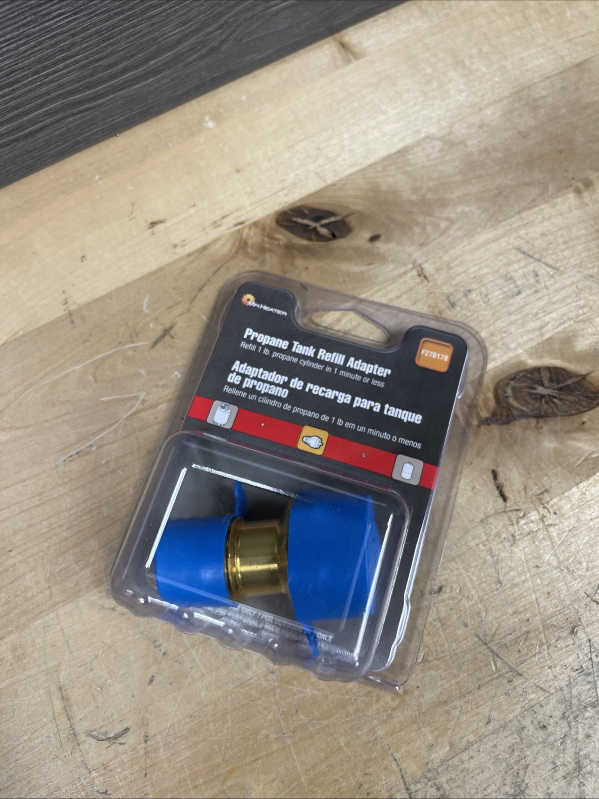 Mr Heater Propane Tank Refill Adapter Refill 1 lb. Propane Cylinders F276178 New
