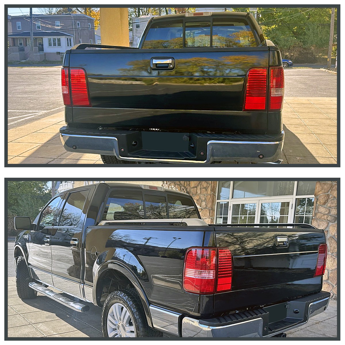 Fits 2004-2008 Ford F150 Trunk Top Protector Cover Tailgate Molding Cap Spoiler