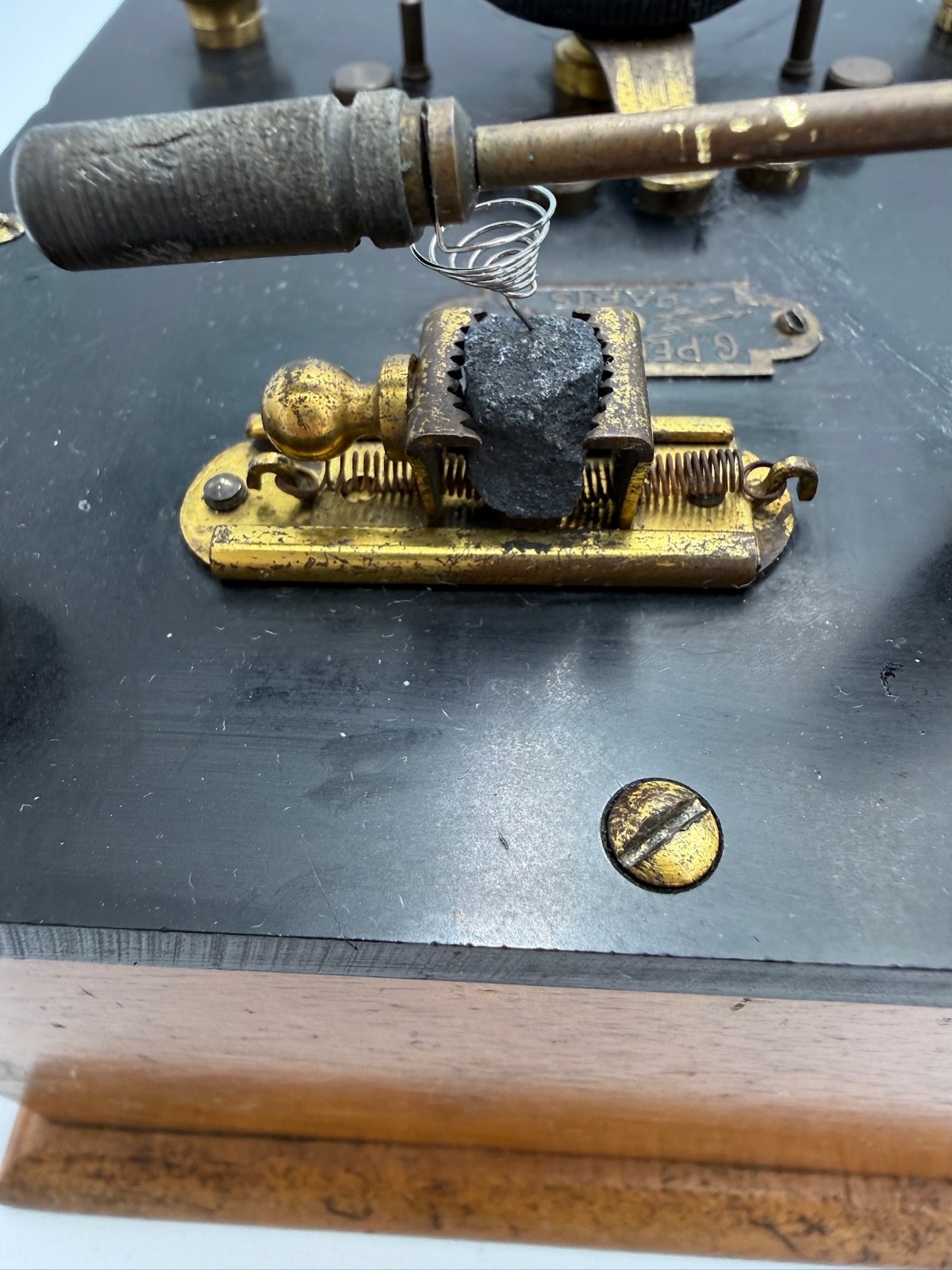 RARE PERICAUD COSMOS #1007 FRENCH CRYSTAL RADIO 1924