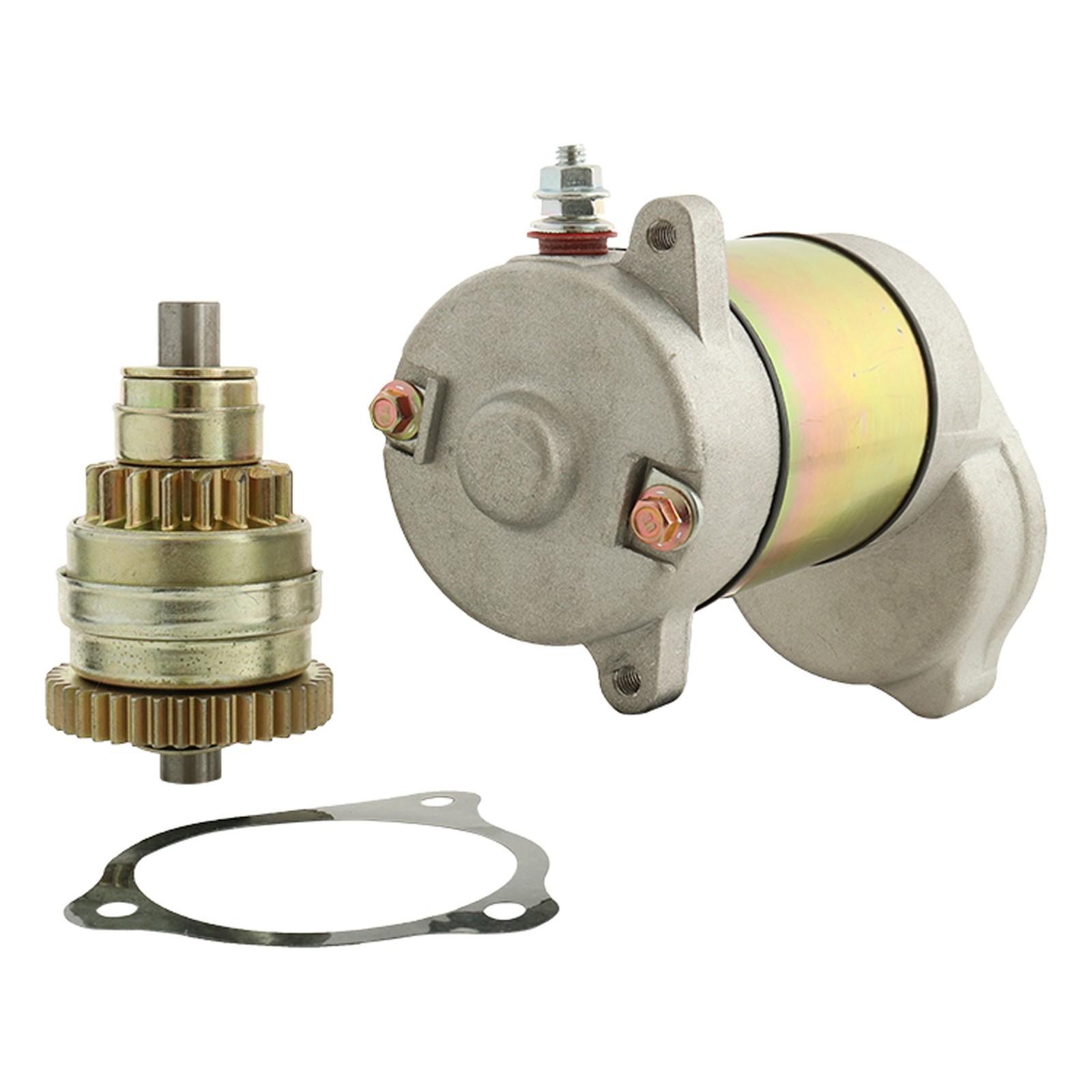 Starter & Drive Combo For Polaris Explorer Xplorer & Scrambler 400 4x4 1995-02