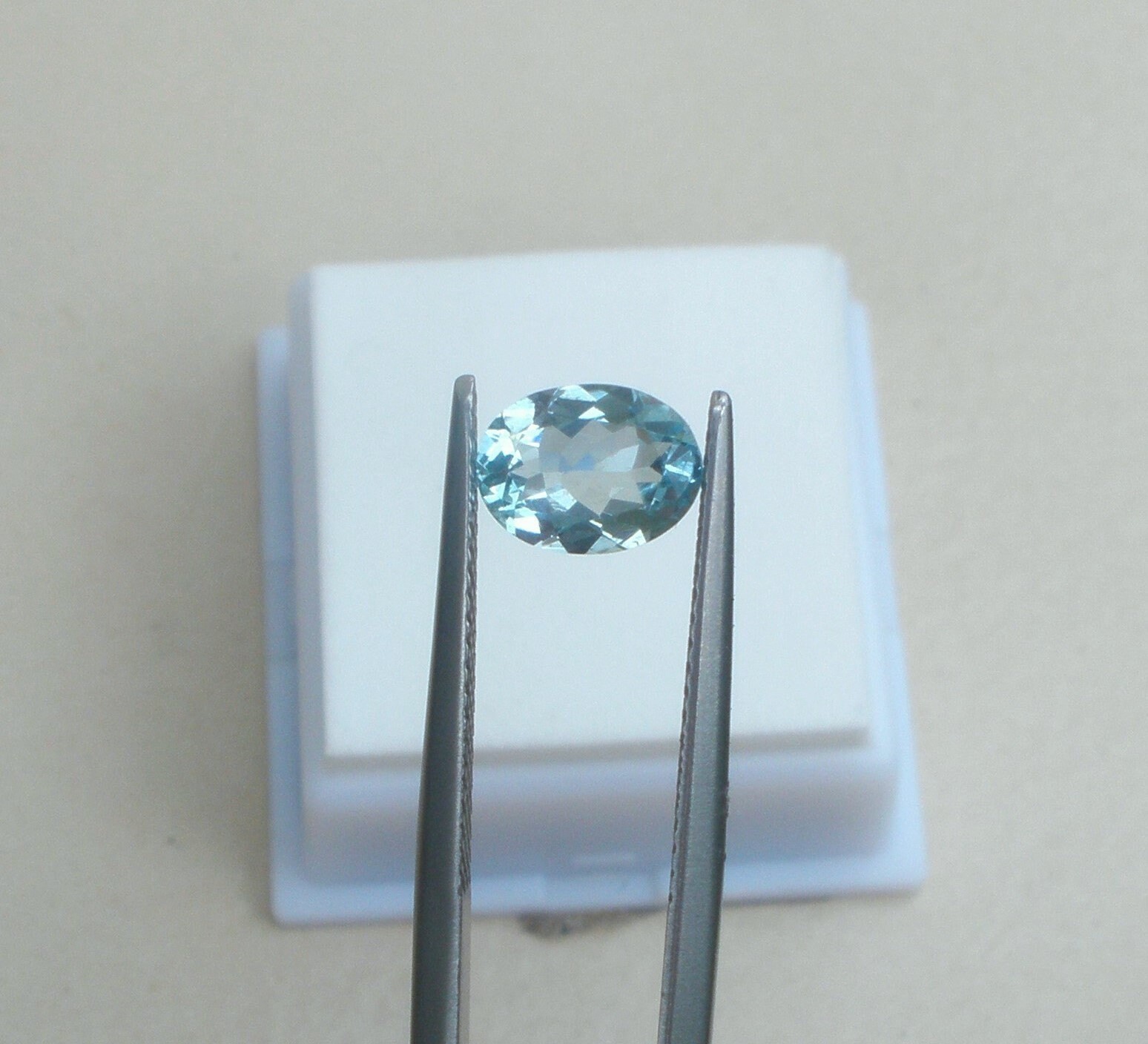 8x6mm Aquamarine Oval Loose Natural Gem