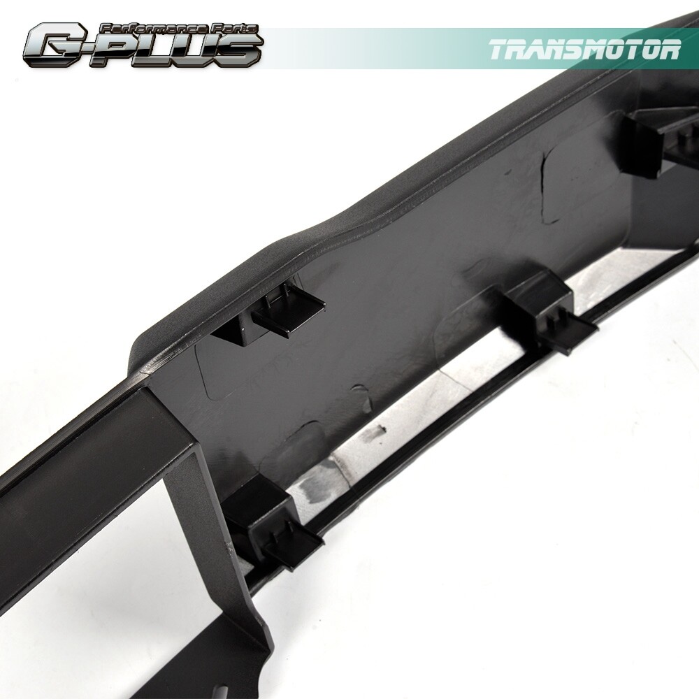 Fit For 15-17 Ford F150 Front Bumper Cover Lower Grille Trim Panel Black Plastic