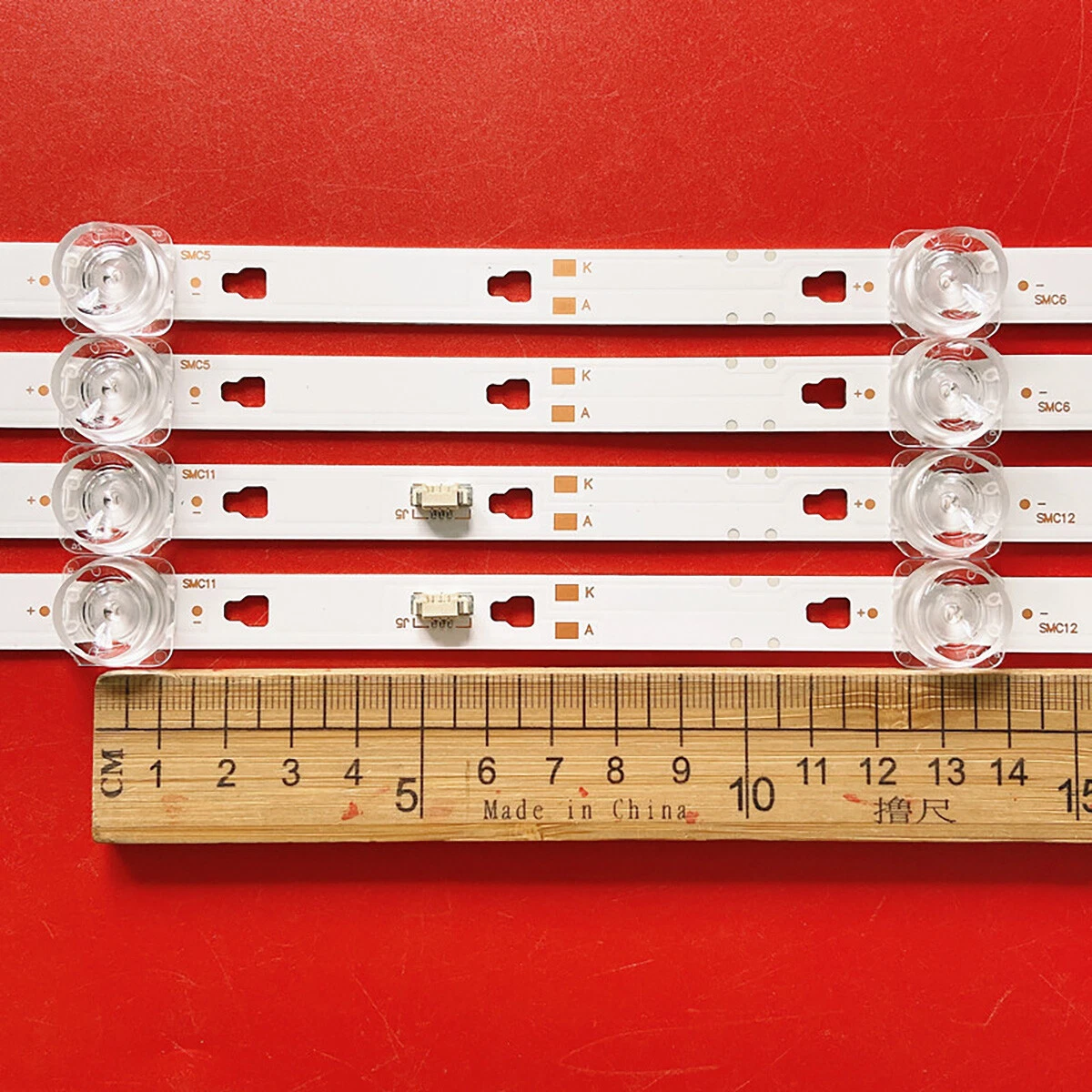 12pcs LED Backlight Strips For ONN 100012588 100068378 30370006006 3037006005