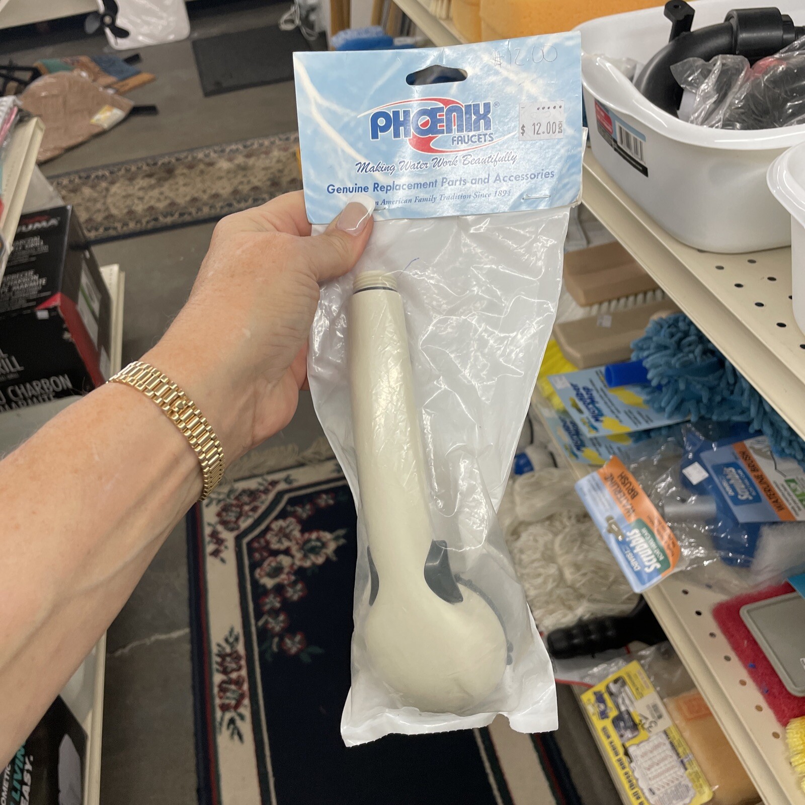 Phoenix Products PF276035 Shower Head; Hand-Held; With Single Func Spr Nos