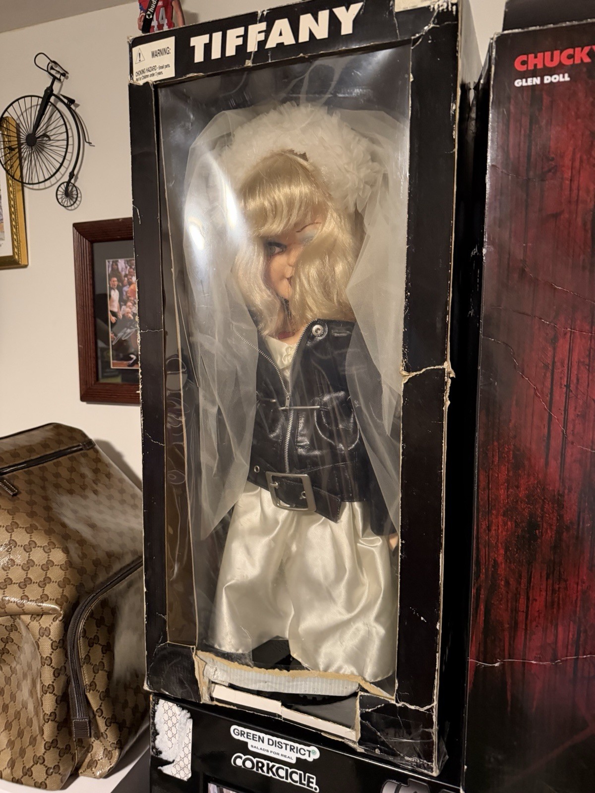 BRIDE OF CHUCKY.TIFFANY (RECALLED) LARGE COLLECTOR DOLL Rare