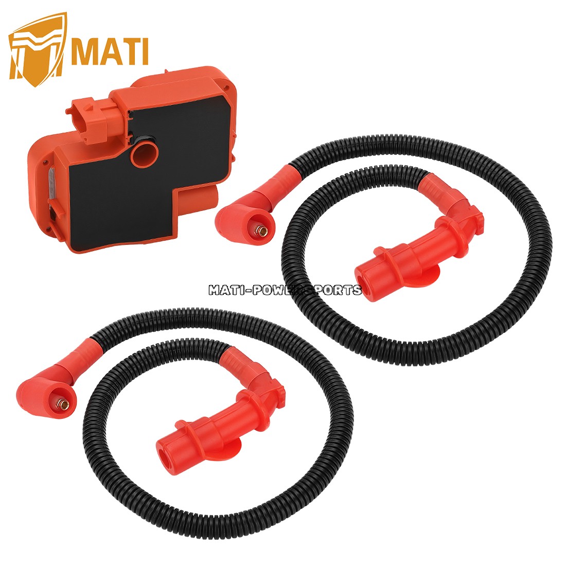 Ignition coil W/ Wire & Cap for Polaris Ranger 800 2010 4011059 4010425