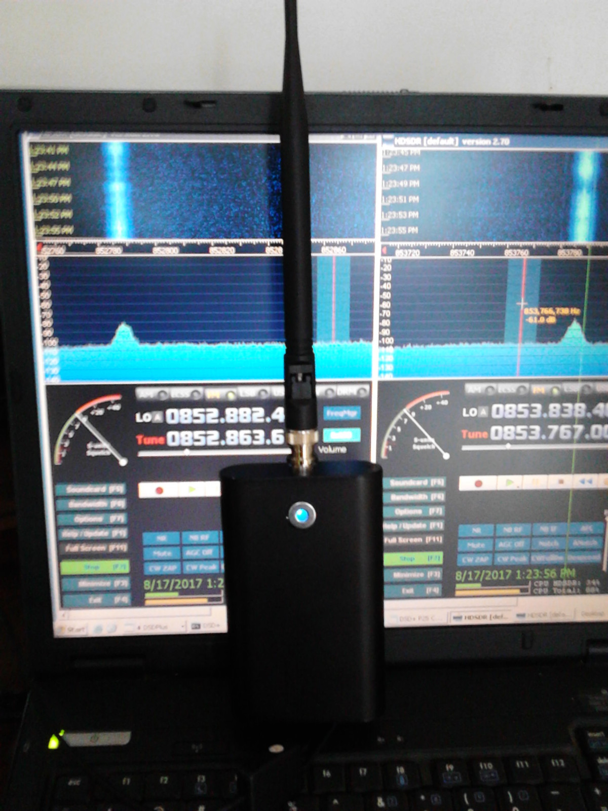 "SKYFALL" DUAL TRUNKING TCXO SDR RADIO - (2x RTL2832U + R820T2 TCXO - 0.5ppm)