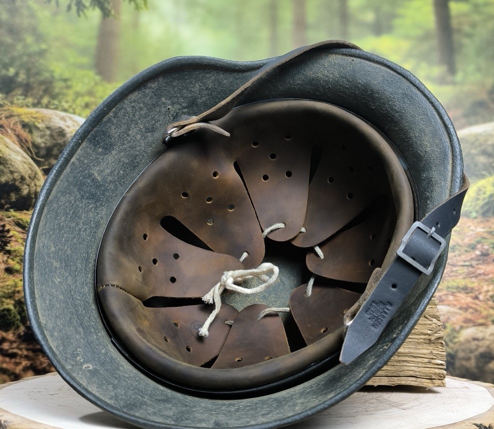 Helmet german original nice helmet M40 original WW2 WWII size 66