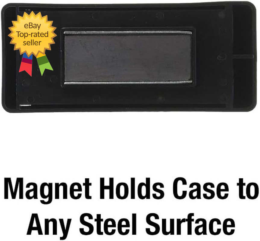 Magnetic Key Holder 1 Pack Black