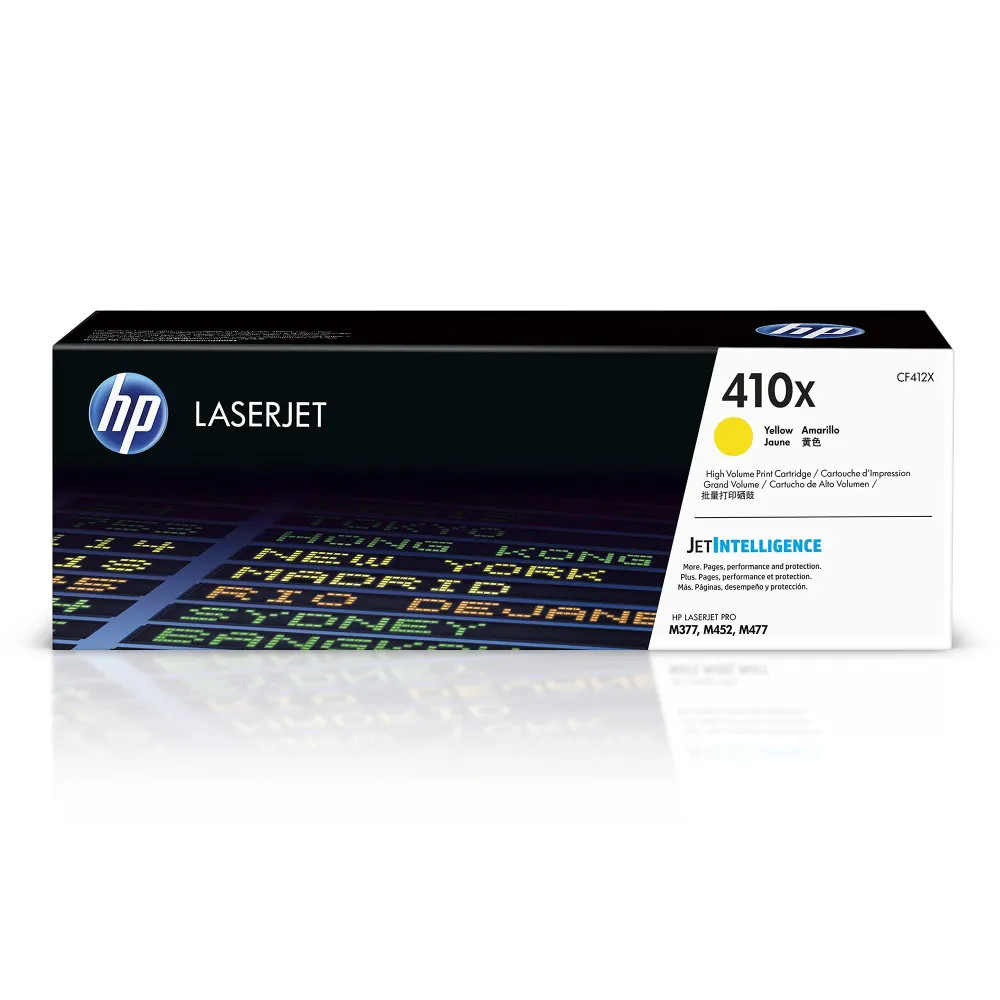 HP 410X High-Yield Toner Cartridge Set 4 Colour(Black,Cyan,Magenta,Yellow)