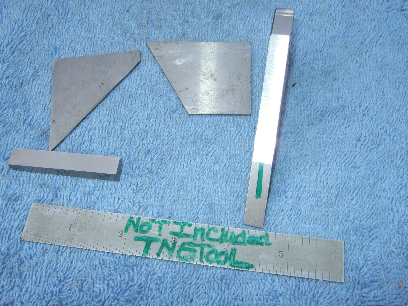 ANGLE BLOCKS (4) VINTAGE TOOLMAKER MACHINIST INSPECTION GRINDING MILL LAY-OUT QA