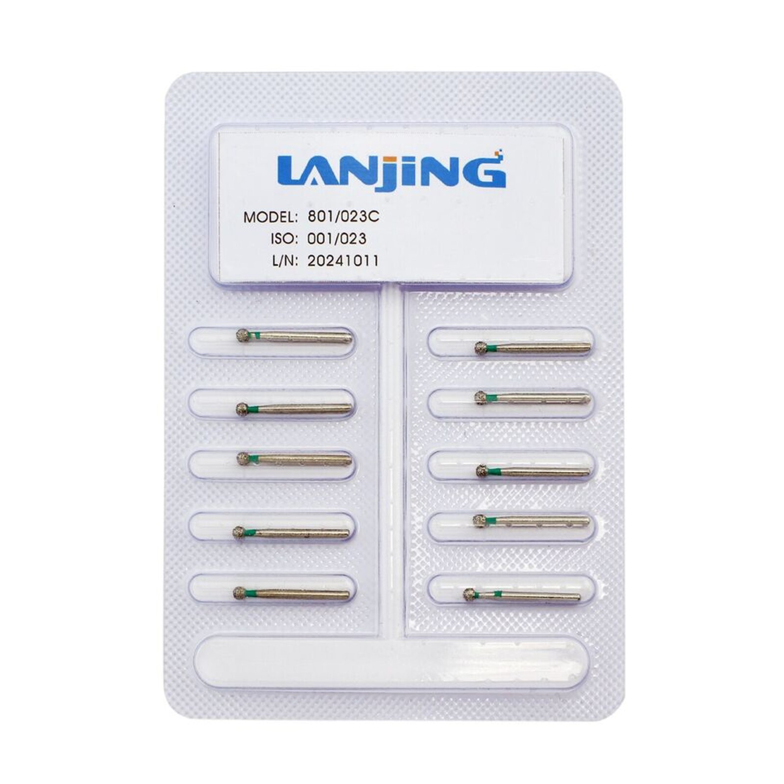 Dental Diamond Burs FG Surgical Long Round Taper High Speed Bur 850 856 Pear 330