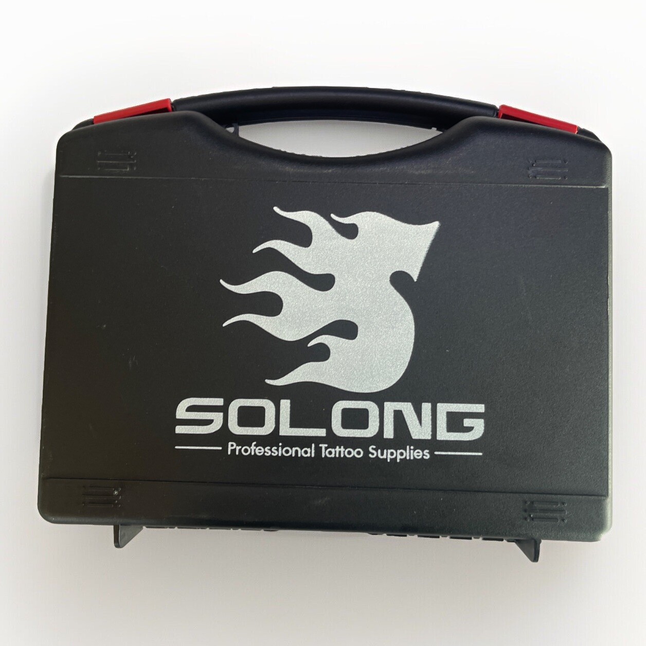 Set Of 2 TWO Solong Tattoo Machines Battery Wireless & Wired Case Tattoo Kit Gun