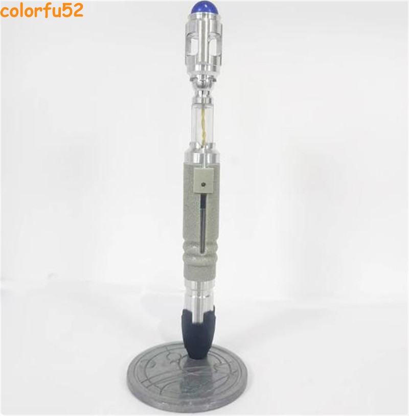 Replica Doctor Who Master 10th Metal Sonic Screwdriver Scalable LED Prop Collect
