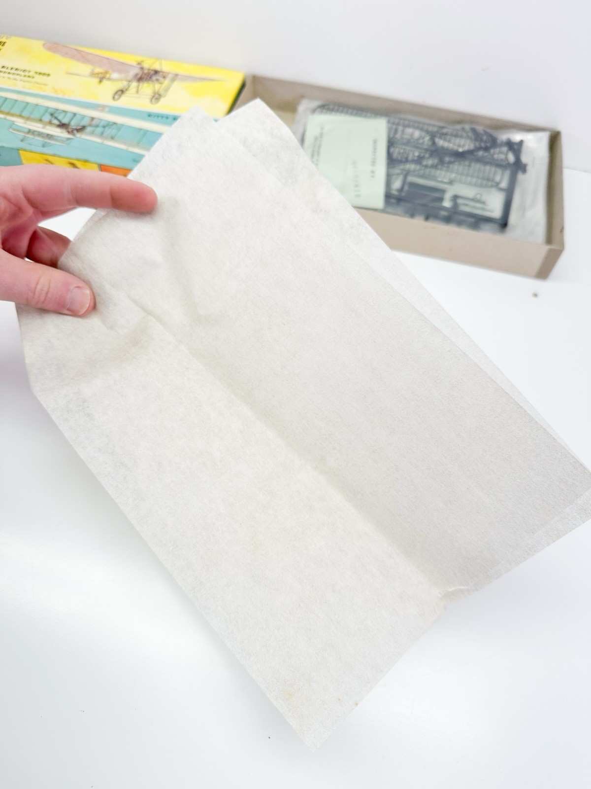 Renwal 1909 Bleroit Monoplane & 1903 Kitty Hawk Biplane 1/72 Plastic Model Kit