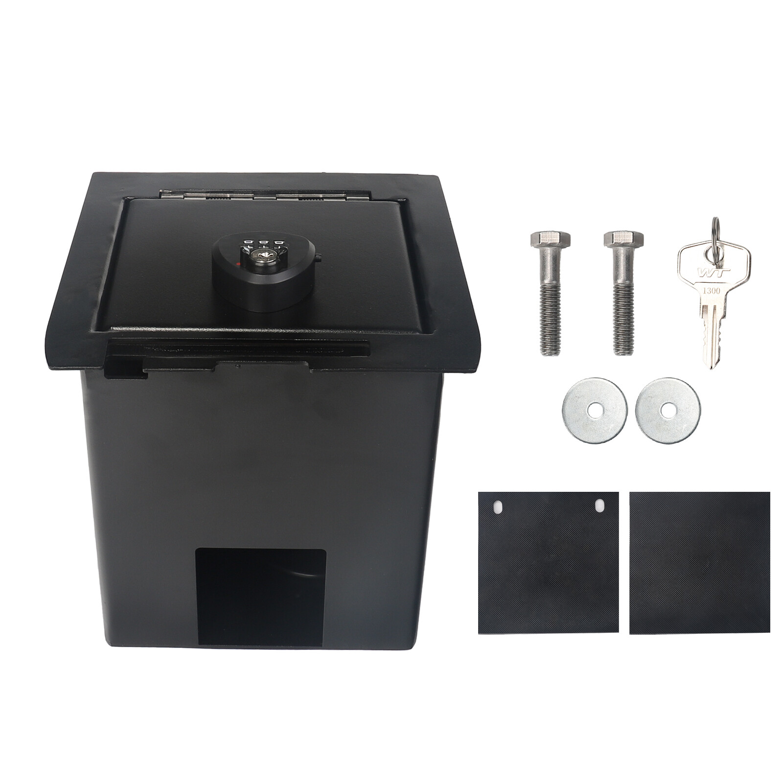 For Toyota Tacoma 2016-2023 Center Console Gun Safe Storage Box Vault & LED