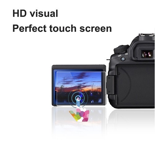 2 PCS Screen Protector-Canon EOS 5D Mark IV LCD Monitor-Bubble Free Anti-Amudge