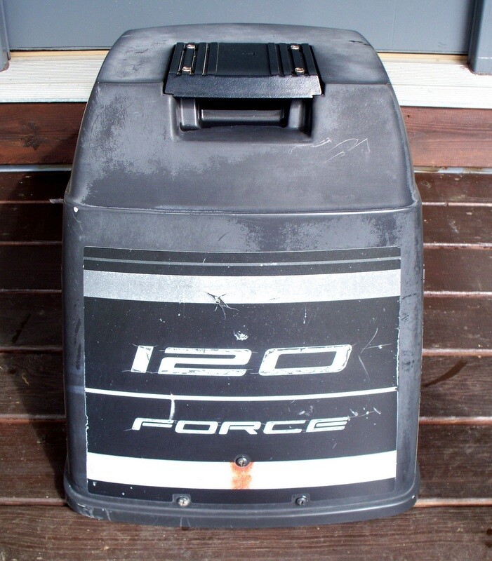 1990 - 1999 Force 120 HP Outboard Hood Cover Cowling Assembly 819747T9