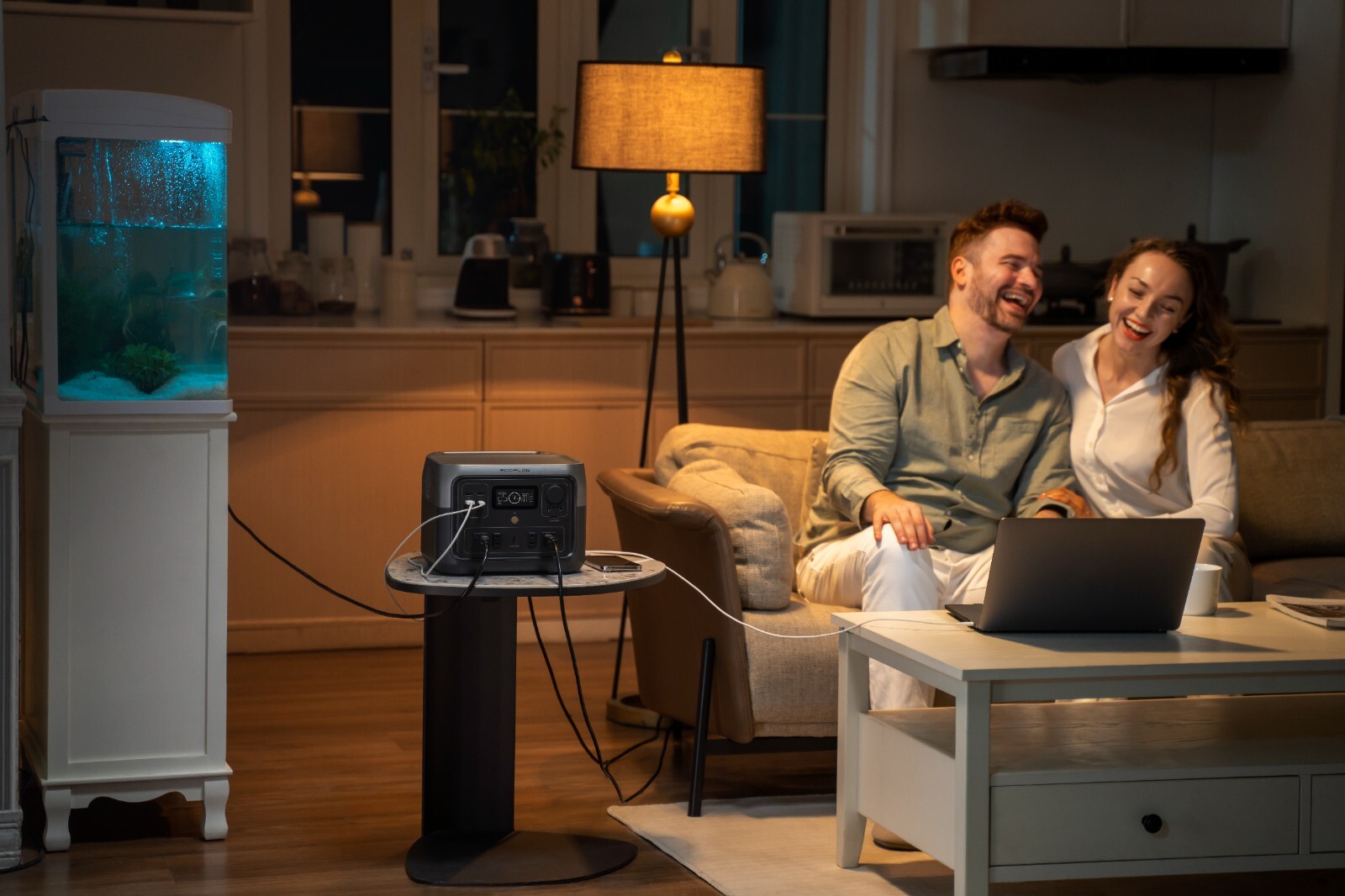 EcoFlow New RIVER 2 Max Portable Power Station 512Wh LFP Generator for Outdoor