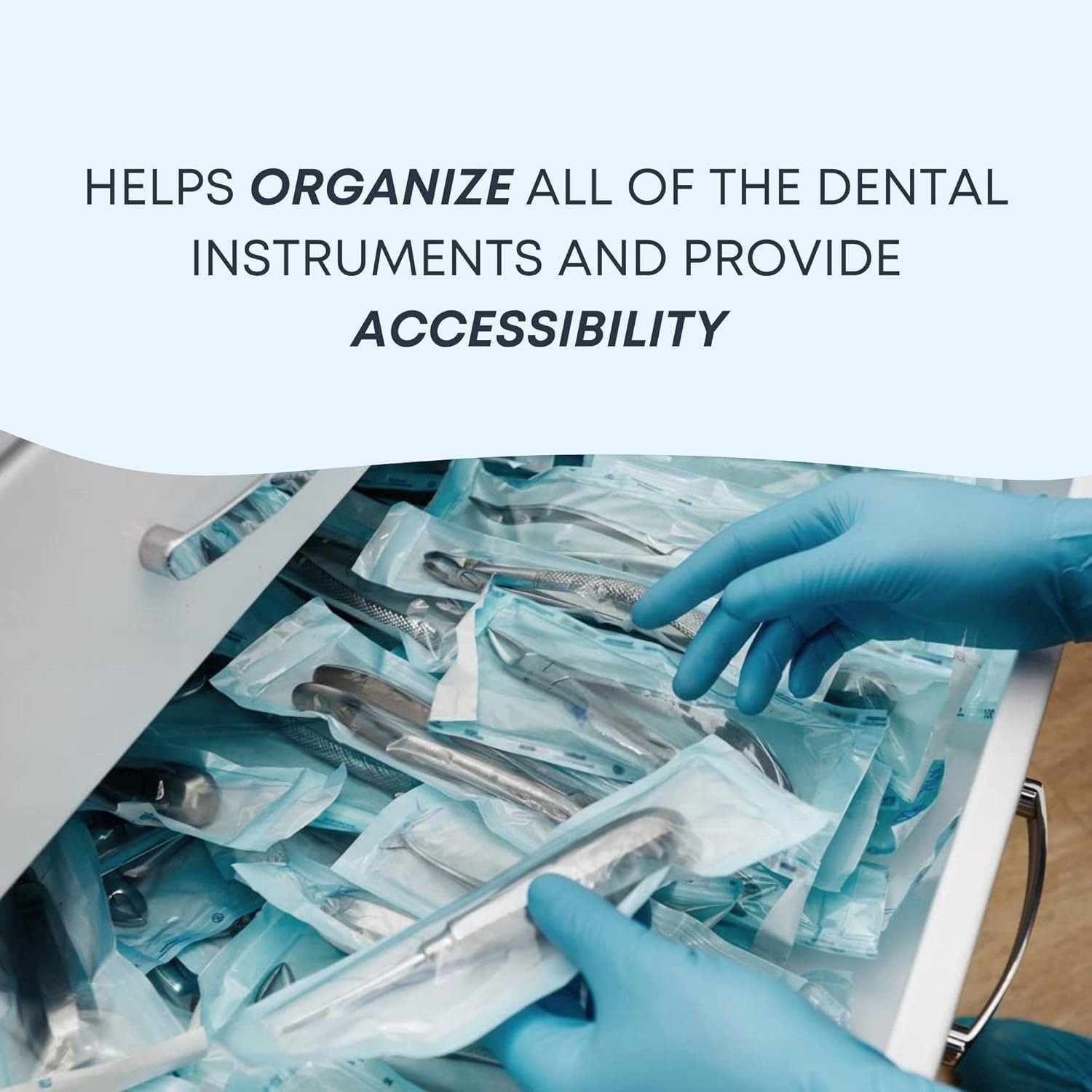 Sterilization Pouches- 3.5 " x 9 " Dental Medical Self Seal Pouch Bag 1000pcs