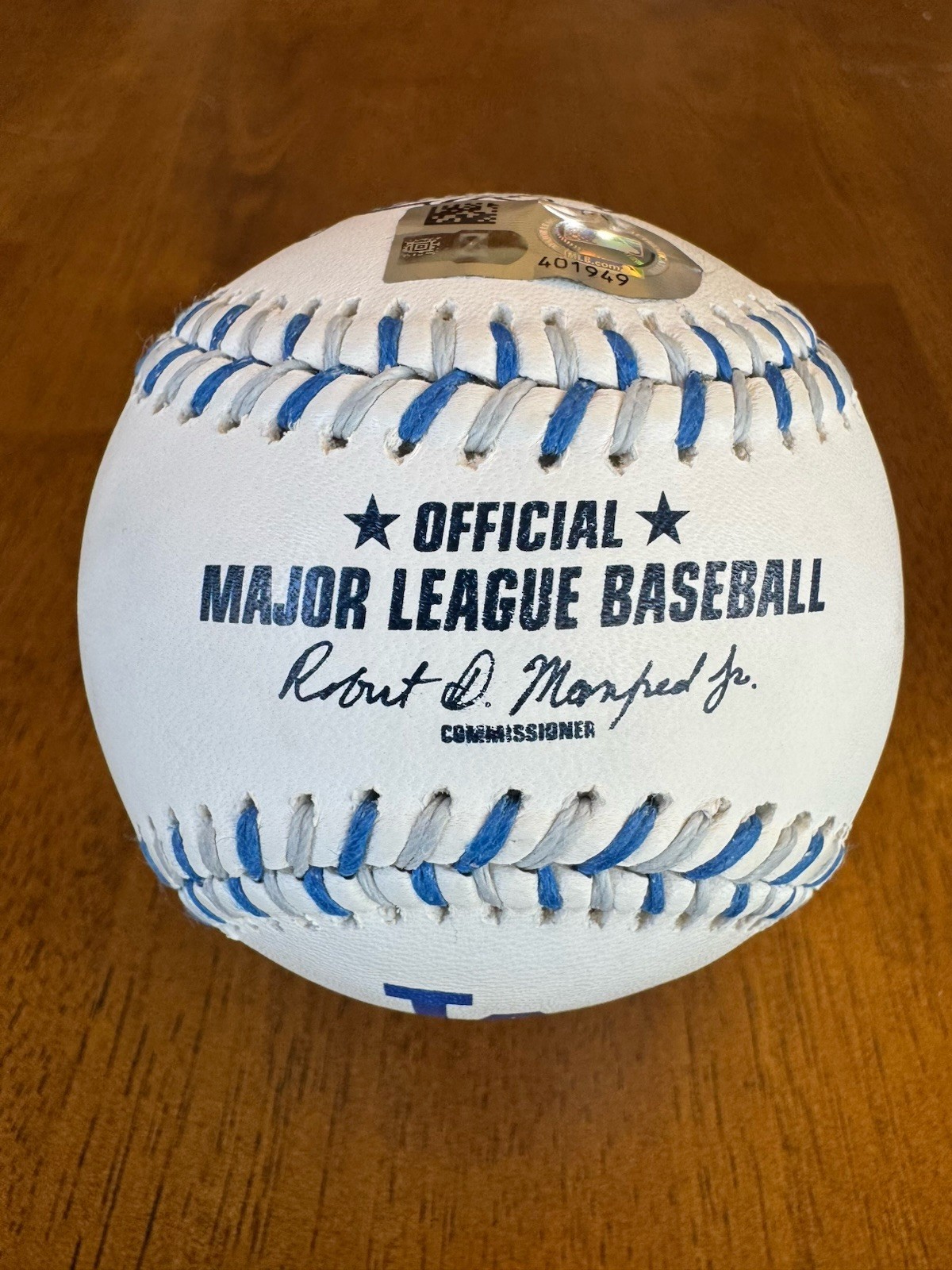 Yoshinobu Yamamoto 24 WS Champs Signed Autographed Logo Baseball Fanatics COA