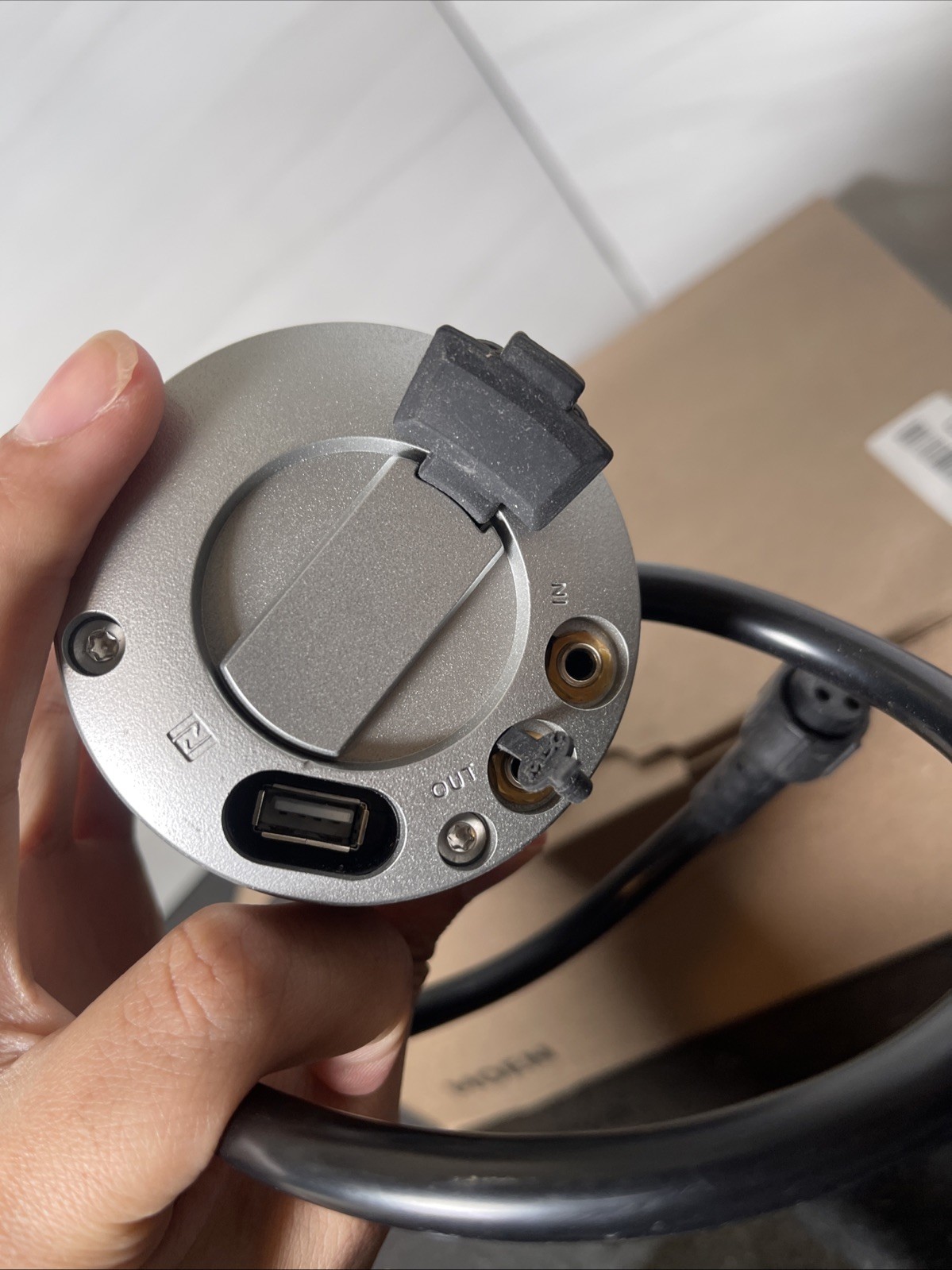 Kuryakyn 2719 Road Thunder Silver 300w Motorcycle (Speaker ONLY)