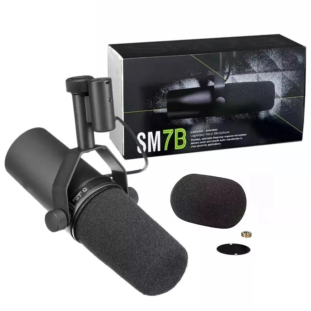 Shure SM7B Cardioid Dynamic Vocal Broadcast Microphone NEW