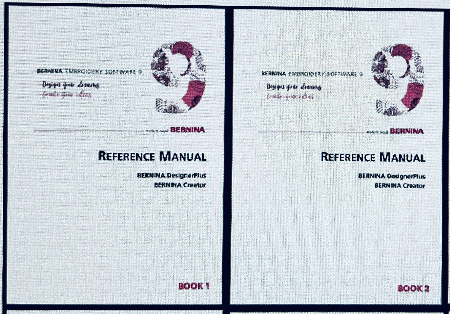 Bernina Embroidery Software 9 (2024 Edition) Manual & Mastery Bundle: 8 Books