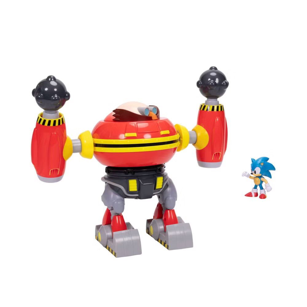Sonic the Hedgehog 2.5" Hammer Egg Robot Battleset with Figure