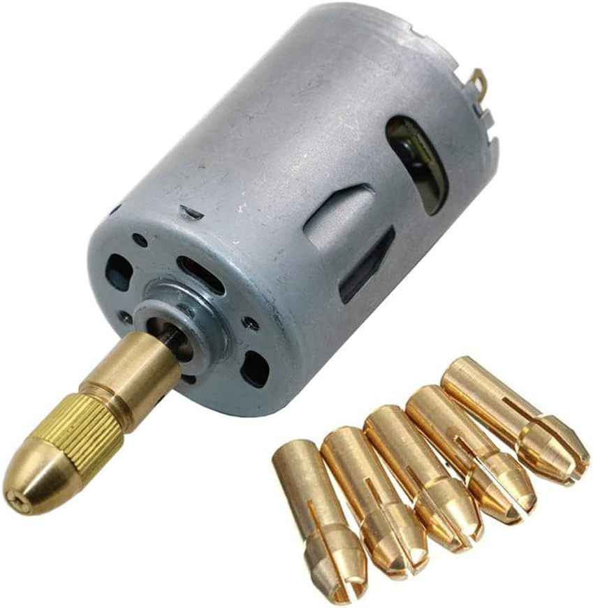 3 Sets 0.5-3Mm Electric Drill Bit Brass Collet Chuck Set Mini Twist Drill Chuck