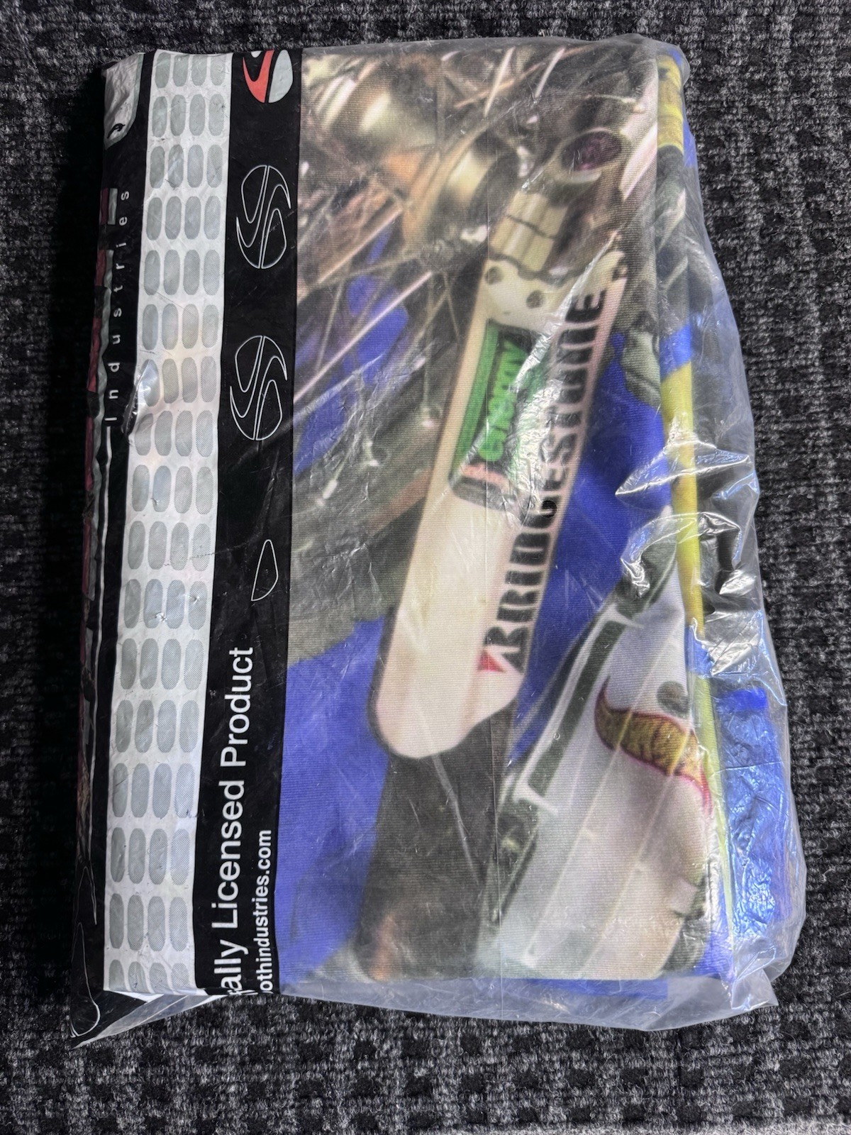 Jeremy McGrath No Fear Yamaha smooth industries Blanket New Rare