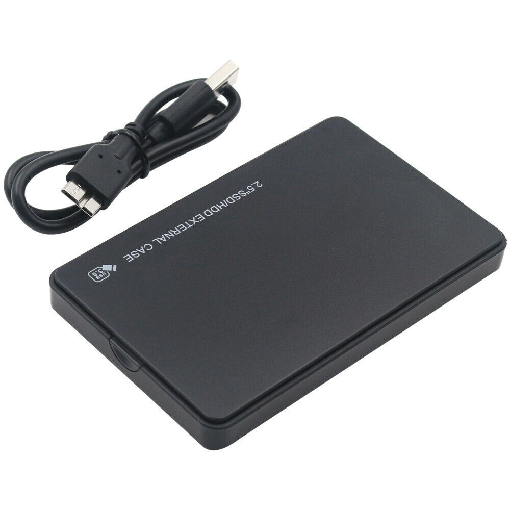 2.5" SATA USB 3.0 Hard Drive Disk HDD SSD Enclosure External Laptop Case