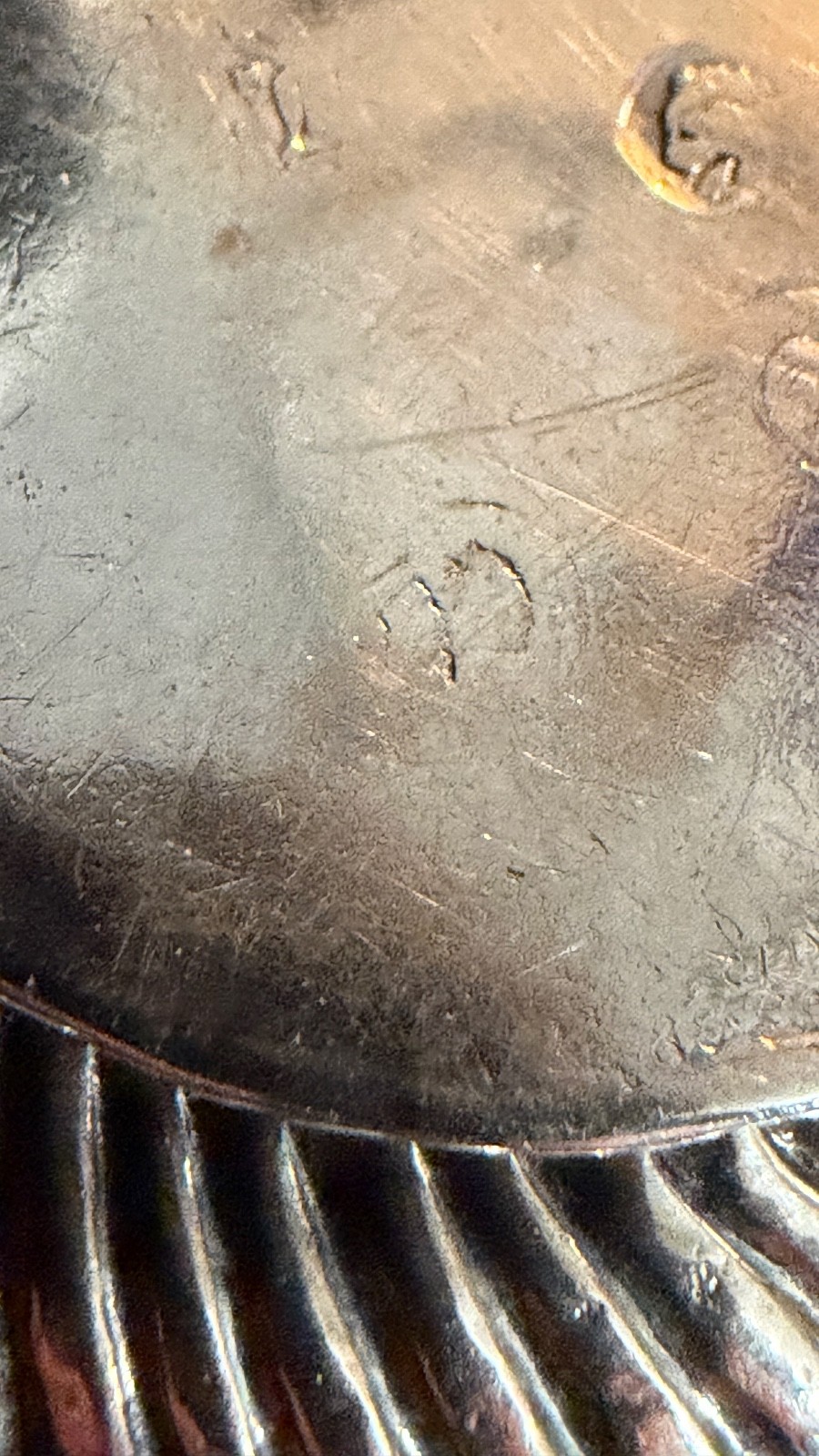 Early George I Britannia Sterling Silver Miniature Caudle Cup London 1718