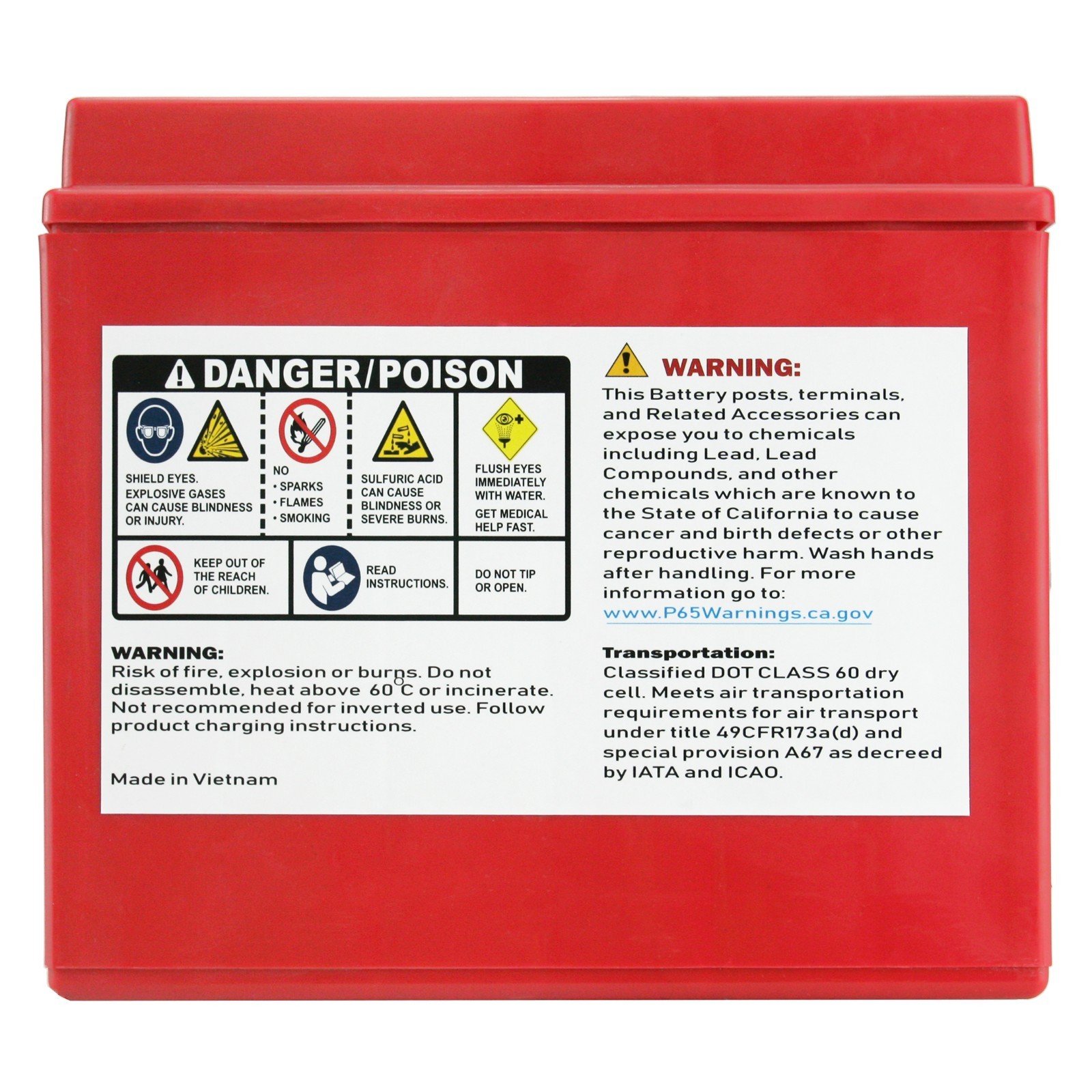 Banshee AGM Battery YTX20L for Ski-Doo MXZ Skandic Summit 415129898 Snowmobile