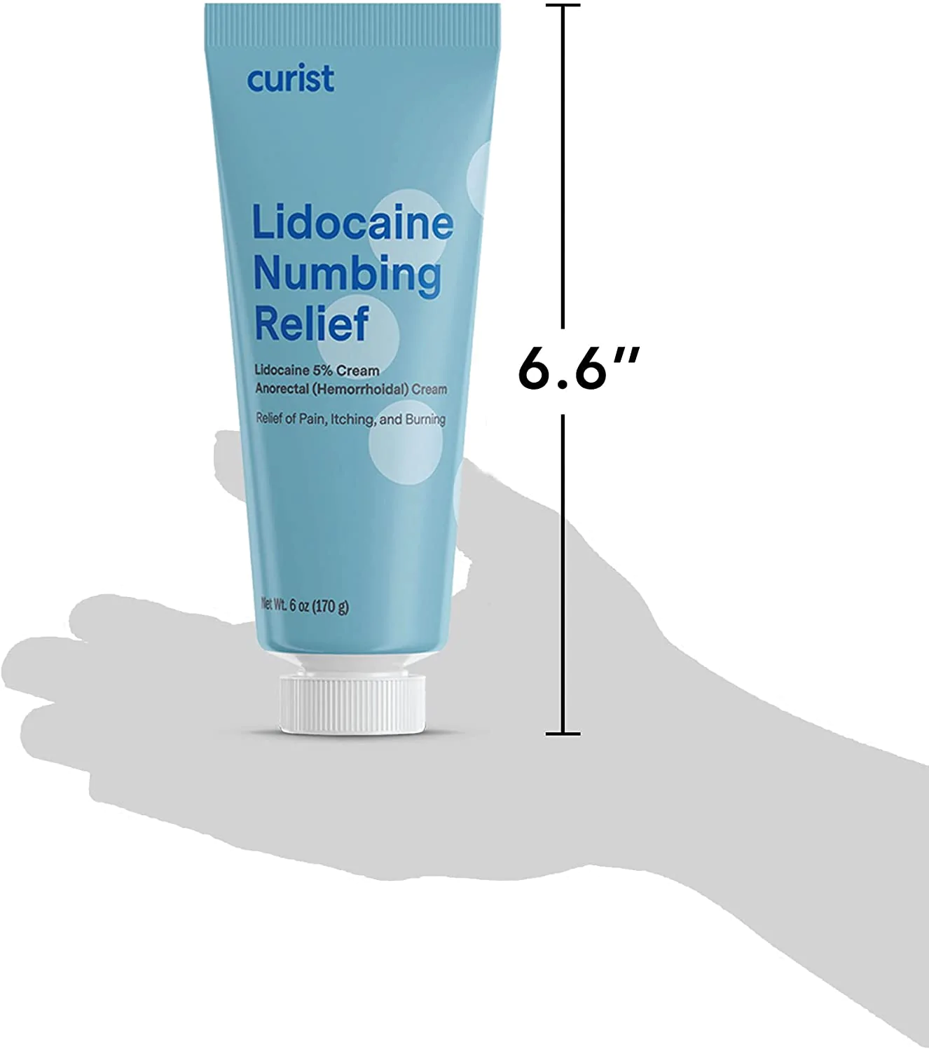 Lidocaine Cream 5% (6 Pack, 6 oz each)