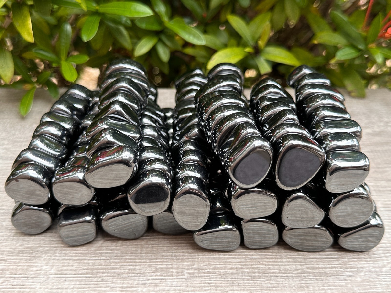 Fridge Magnets - Polished Magnetic Hematite,Strong and Heavy Duty for Whiteboard