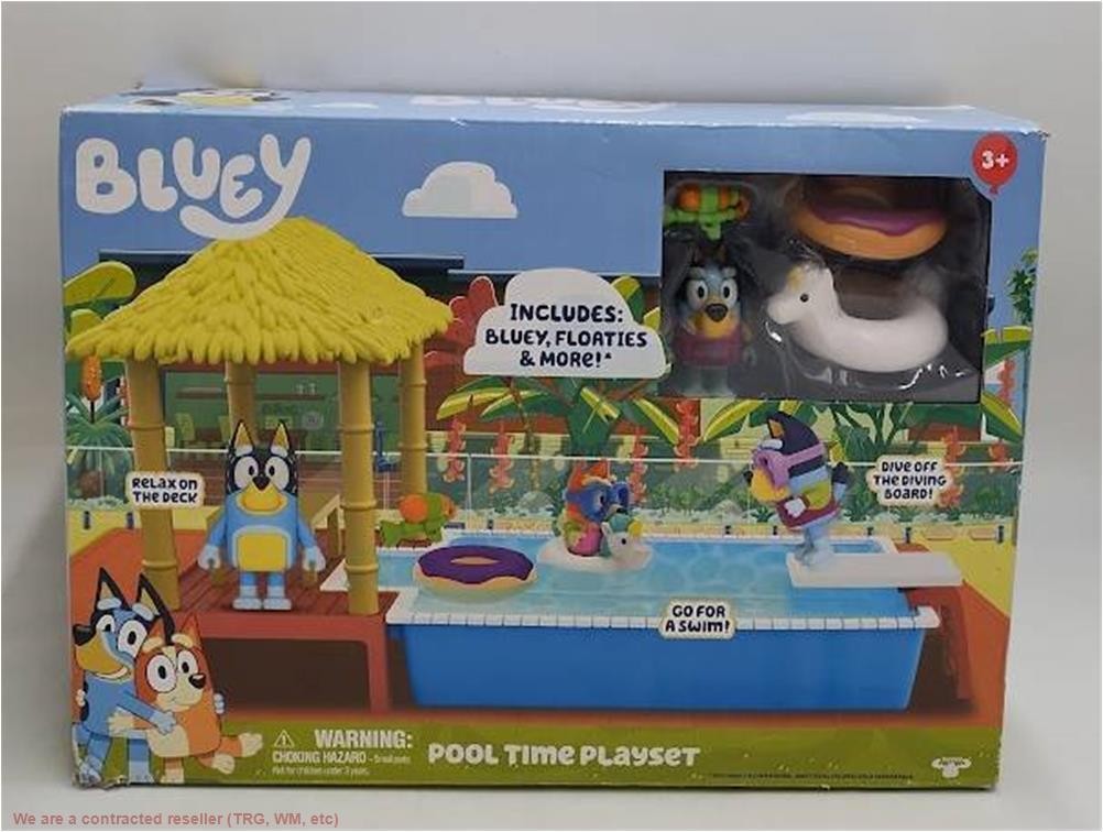 Bluey Pool Time Playset SEE DETAILS