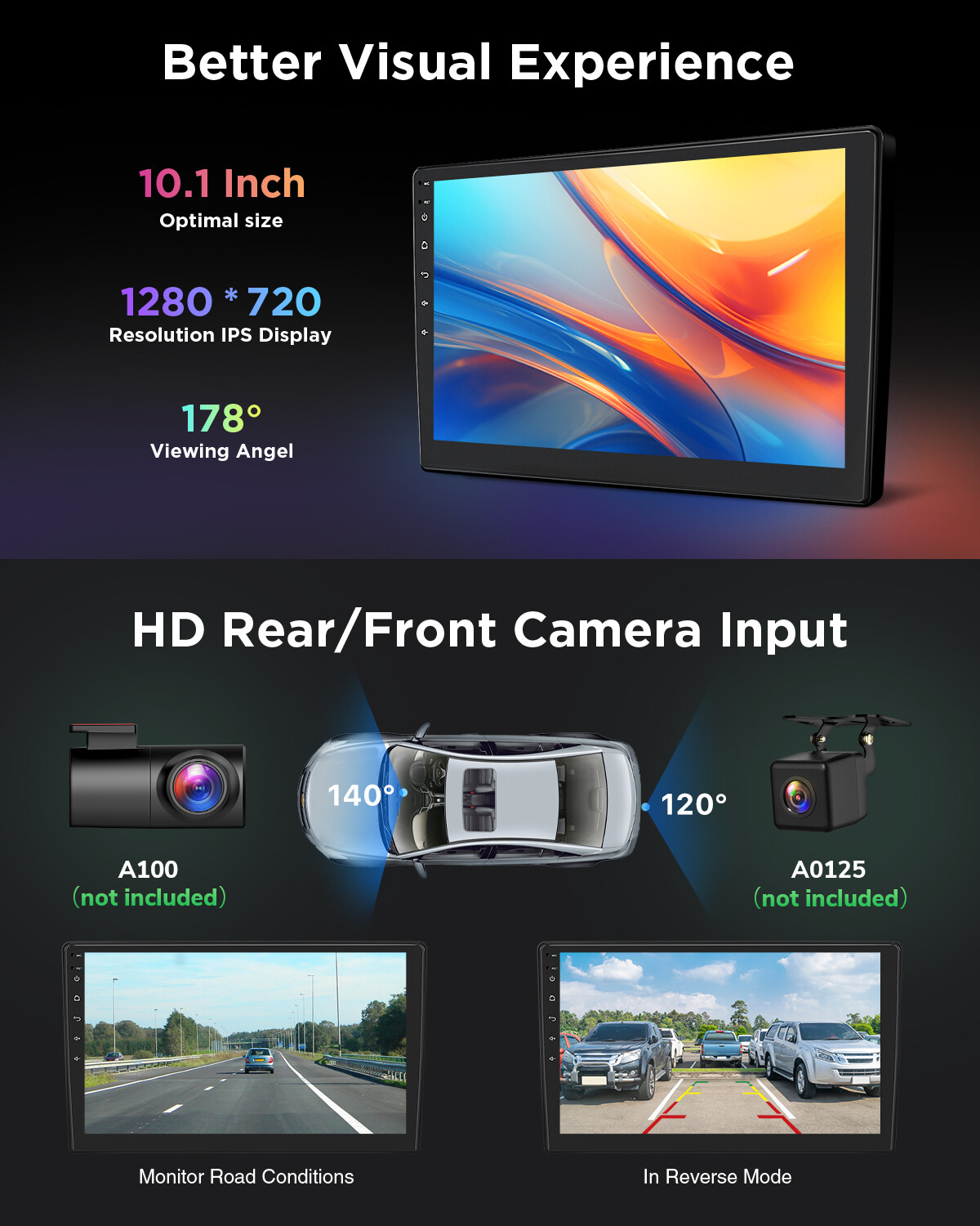 For Jeep Wrangler 2007-2017 Car Stereo Apple CarPlay Android 13 Radio GPS Navi