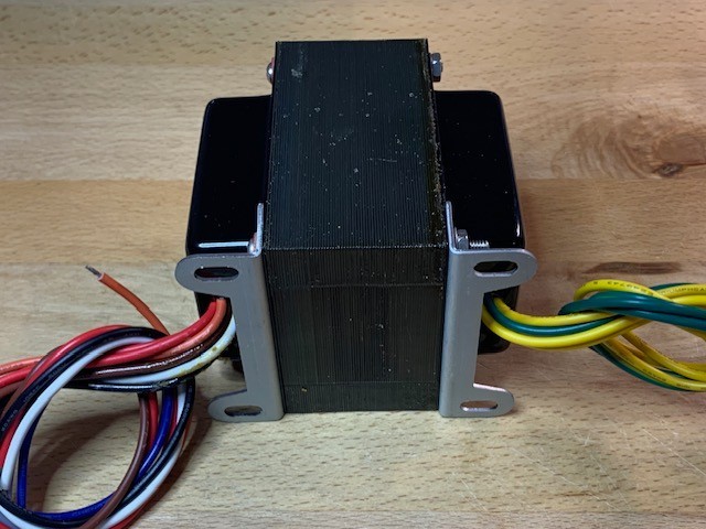 PT190Mi-BLACK POWER TRANSFORMER for TUBE AUDIO (380Vct) 190-0-55-190V x150mA