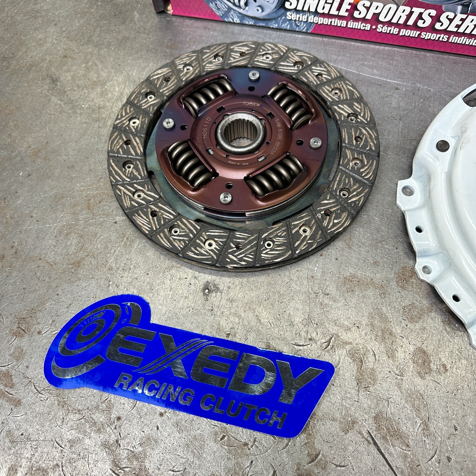 Exedy 08806 Stage 1 Clutch Disc w/ HD Pressure Plate For Honda K Series K20 K24