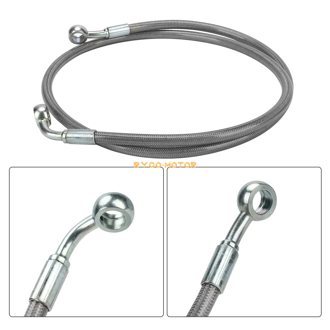 Front Brake Hose Line Left & Right for Polaris Ranger Crew 800 2010-2014 1911583