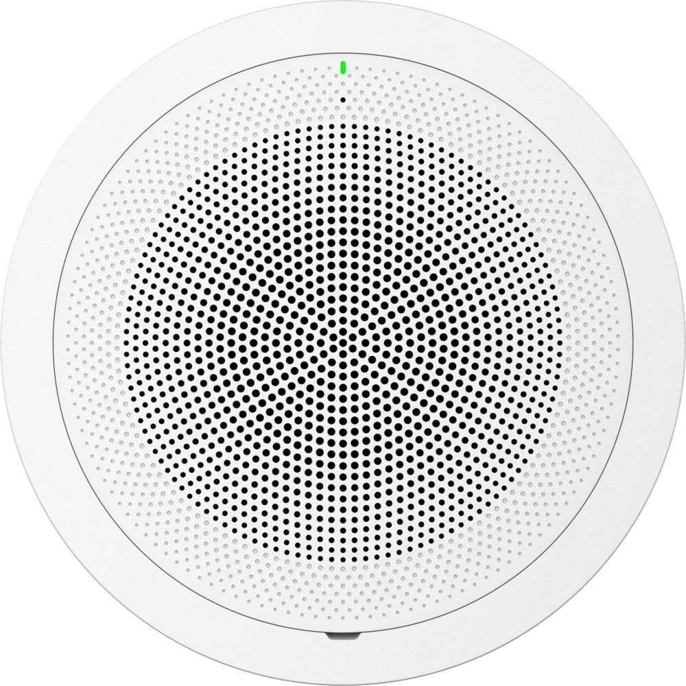 Grandstream GSC3506 V2 Multicast Paging Speaker In-Ceiling 30W SIP PoE White NEW
