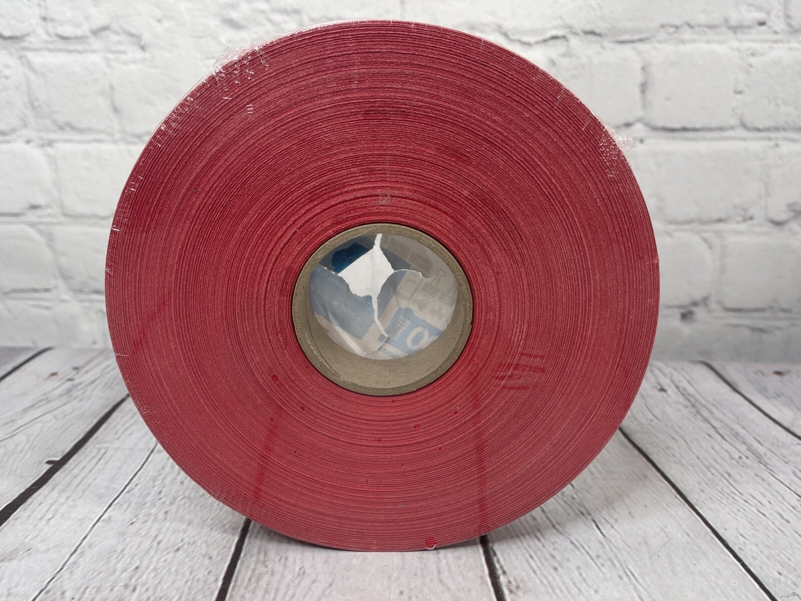 ADMIT ONE Single Red Tickets Numbered 2000 Roll BRAND NEW!