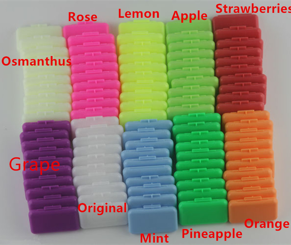 100 Packs Dental Orthodontics Ortho Wax 10 Fruit Scent Braces Gum Irritation