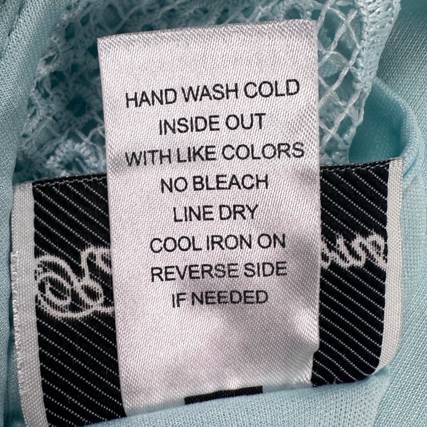 Rare Editions Aqua Blue Lace Tiered Halter Dress Girls Size 12 E442965 NWT