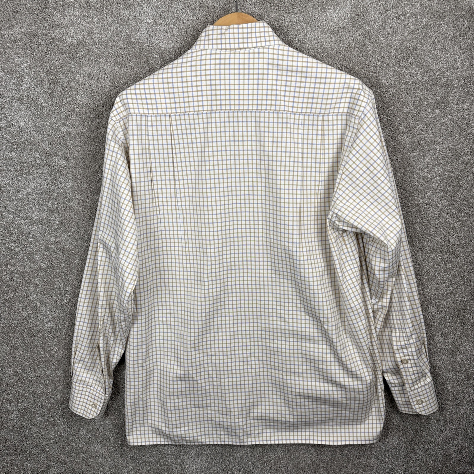 Ermenegildo Zegna Beige Button Up Shirt Men’s Medium Italy