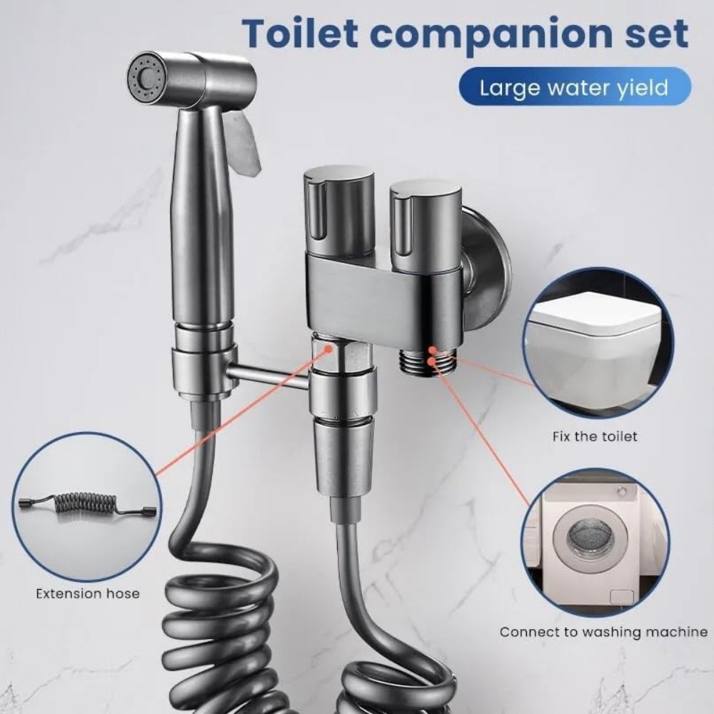 Handheld Bidet Sprayer for Toilet Shower Bidet Hose Toilet Faucet Sprayer Kit US
