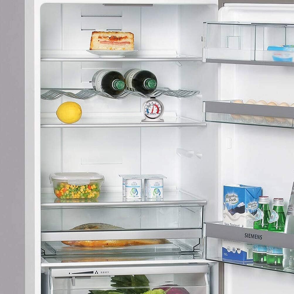 2Pc Refrigerator Thermometer Freezer Kitchen Fridge Temperature Gauge Sensor.